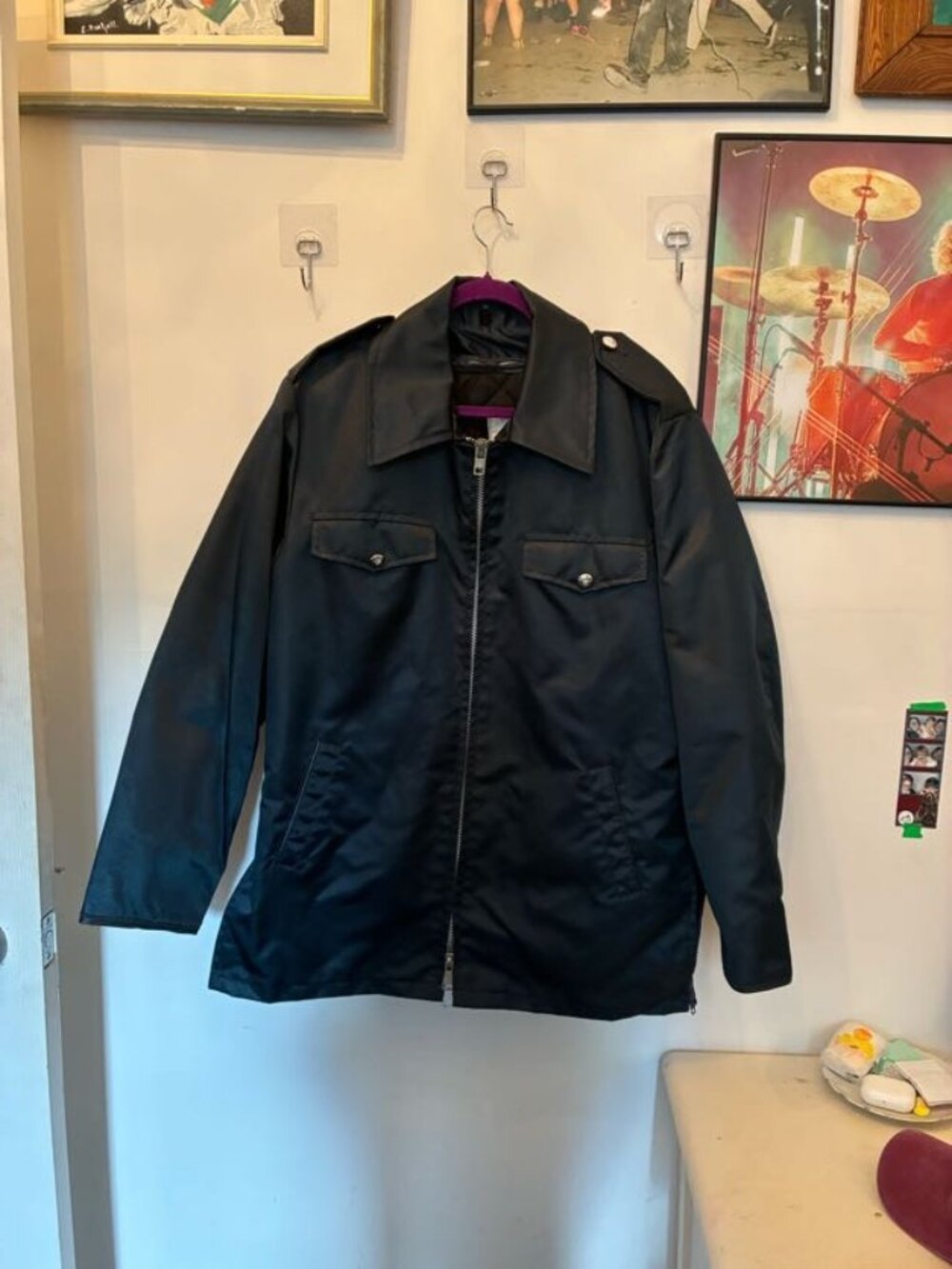 Genuine vintage Ottawa Police Force issue jacket — rare law enforcement collecti
